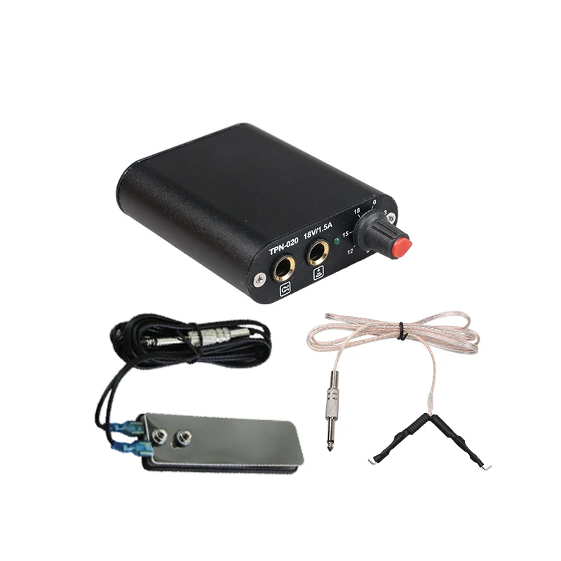 Стартер татуировки Kit Набор 8 катушки Пистолеты 4 цвета черный наборы пигментов Мощность татуировки начинающие Грипсы Наборы для перманентного макияжа