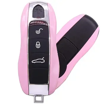 

DAKATU 3 Buttons Smart Keyless Entry Remote Key Case Shell For Porsche Panamera macan cayenne Replacement smart key Shell