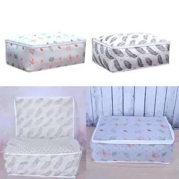 

Household Items Storage Bags Organizer Clothes Quilt Finishing Dust Bag Quilts Pillow Blanket pouch Washable Quilts Bags