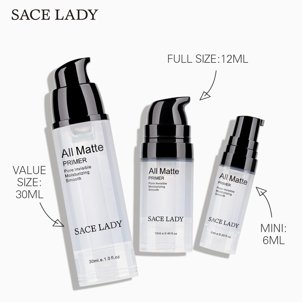 SACE LADY основа для лица Грунтовка набор макияжа Жидкий матовый консилер макияж