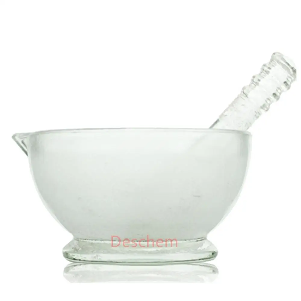 75mm Glass Mortar And Pestle New Adcance Lab Chemistry Glassware