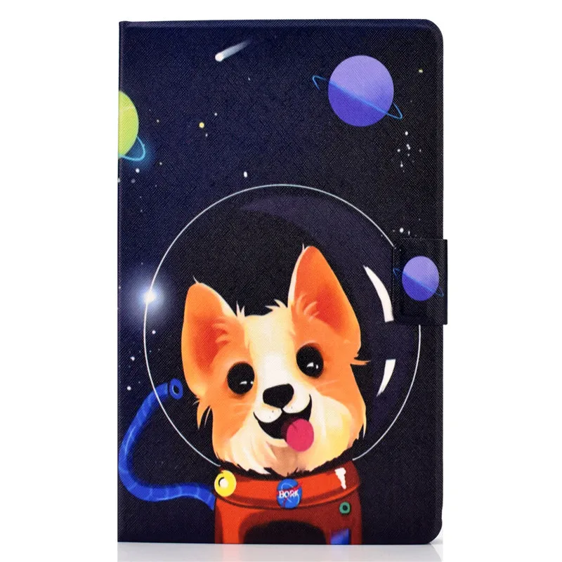 Cover For Coque Samsung Tab A6 10.1 T580 Cartoon Leather Fundas Case For Samsung Galaxy Tab A 6 10.1 T585 T580 Cover Cases