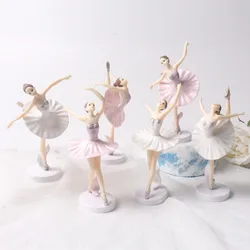 Décoration artisanale en PVC solide pour filles, beau gâteau, accessoires pour robe de danse, décoration de Ballet pour filles 