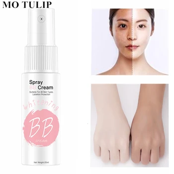 

MO TULIP Professional Spray BB Cream Brighten Base Makeup Concealer Long Lasting Face Whitening Foundation Cosmetic Tool