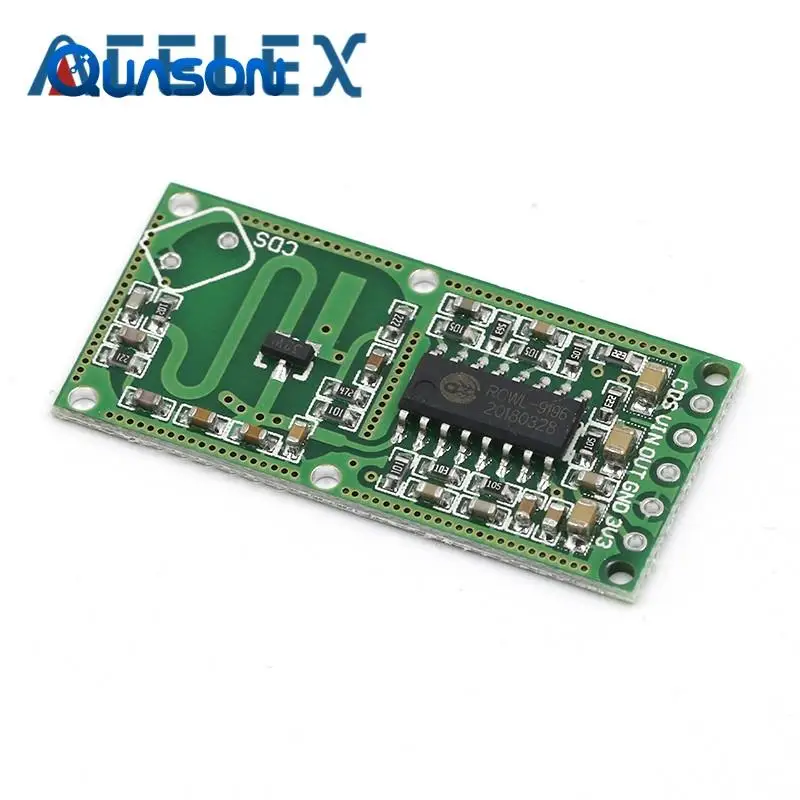 Capteur Intelligent de module de commutateur d'induction de corps humain de module de capteur radar à micro-ondes de RCWL-0516 ► Photo 2/6