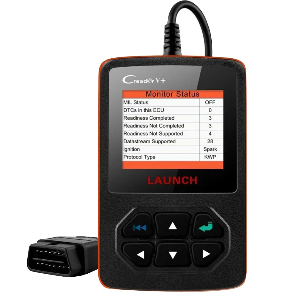 Автомобильный сканер OBD2 автомобильный мини DIY универсальный диагностический инструмент ЖК-дисплей многоязычный считыватель кода двигателя Портативный ремонт