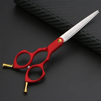 

6 "Pet Grooming Scissors Professional Pet Hair Cutting Shears for Dogs and Cats Curved Downward Style