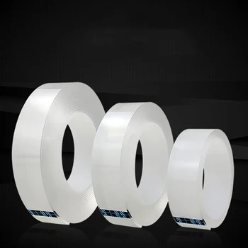 

Useful Reusable Double-Sided Tape Adhesive Nano Traceless Tape Removable 1/2/3/5m Washable Sticker Stationery