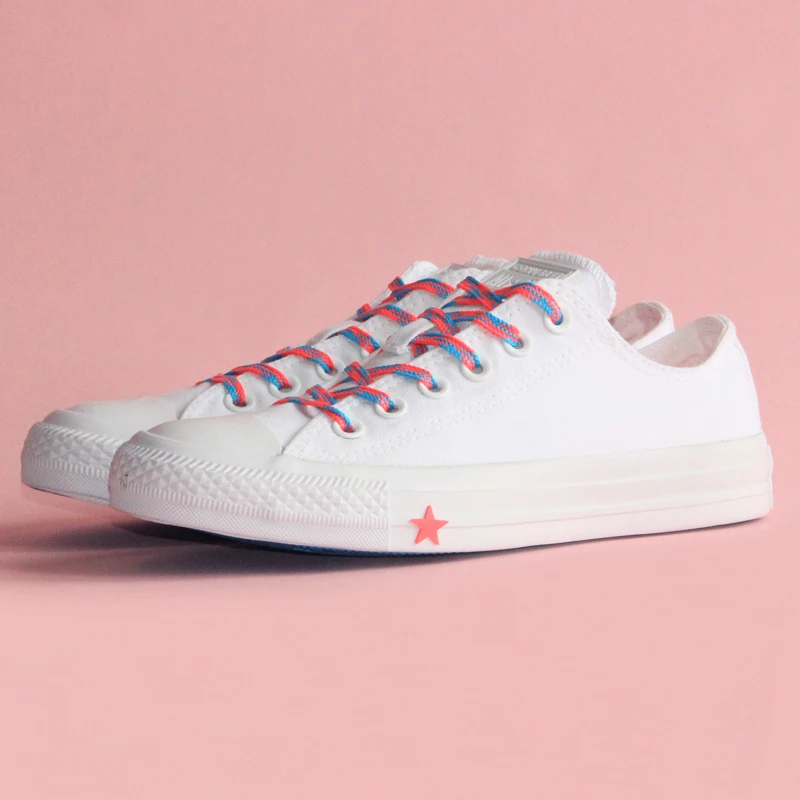 Новые оригинальные женские сникерсы Конверс All Star, яркие цвета, прекрасный стиль, обувь для скейтбординга 564116C
