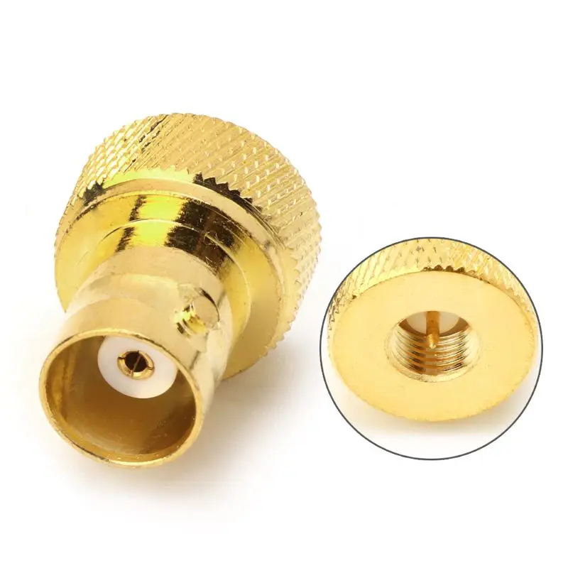 

BNC Female Jack To SMA Male Plug RF Connector Coaxial Converter Adapter Straight