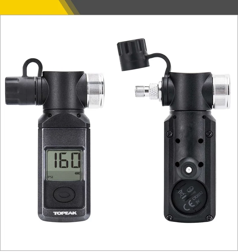 Topeak TSUTG-03 цифровой MTB датчик давления в шинах велосипедный воздушный насосный манометр 300psi умная головка авто-внедорожный дорожный велосипед шины воздушный датчик