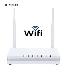 

HUASIFEI 4gwifi supports SIP and VOIP functions 300Mbps remote indoor wireless network router external antenna one-click VPN rou