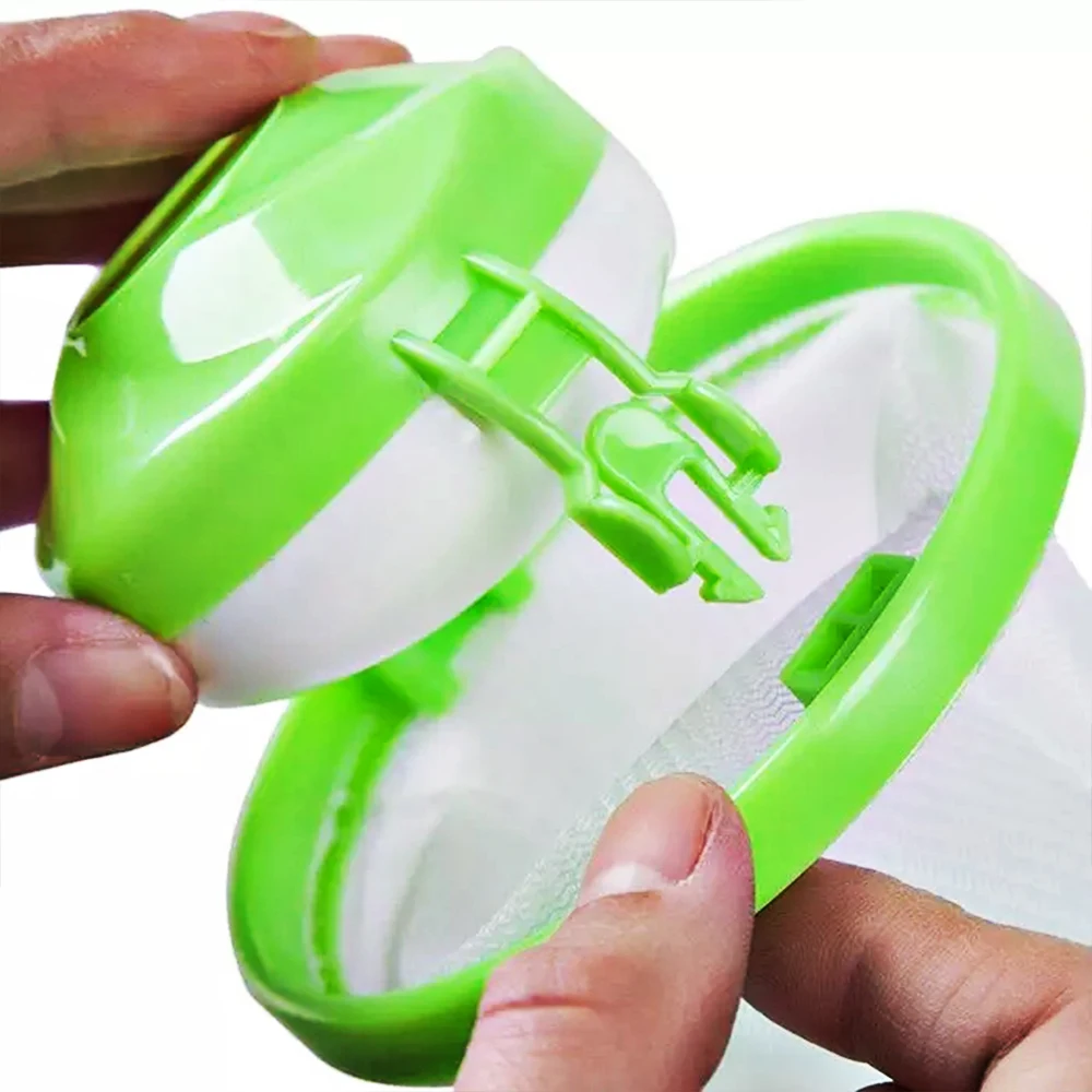 2 шт моющий фильтр мешок из ворса многоразовые моющие чистящие средства для