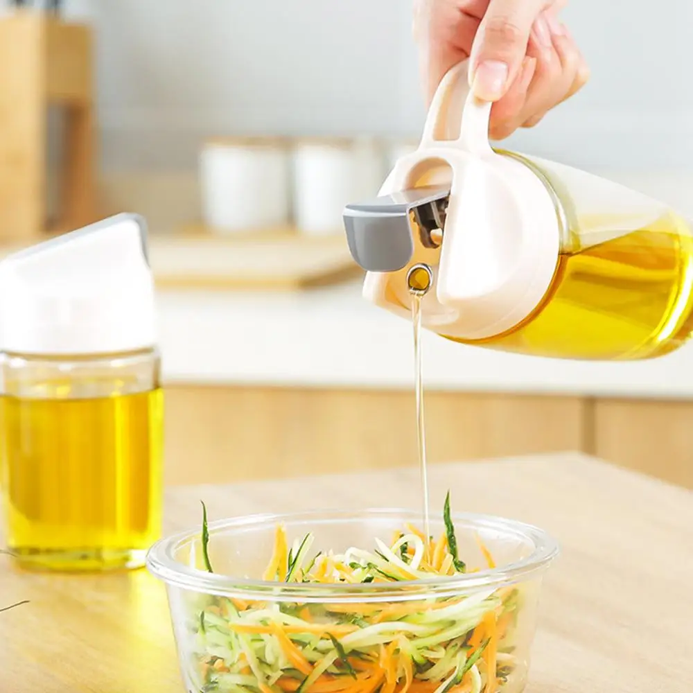 

Cooking Seasoning Bottles Glass Prevent Oil Spill Vinegar Oil Storage Bottle Pot Sauce Pot Container Kitchen tools Accessories