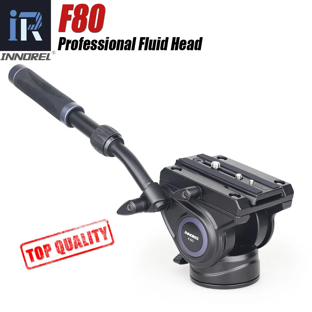 Панорамный гидравлический штатив F80 с регулируемой рукояткой головка монопода