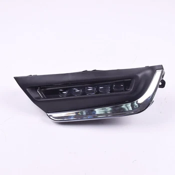

For Honda CR-V CRV 2017 2018 Car LED DRL Daytime Running Lights Fog Lamp Case with Turning signal Day Light