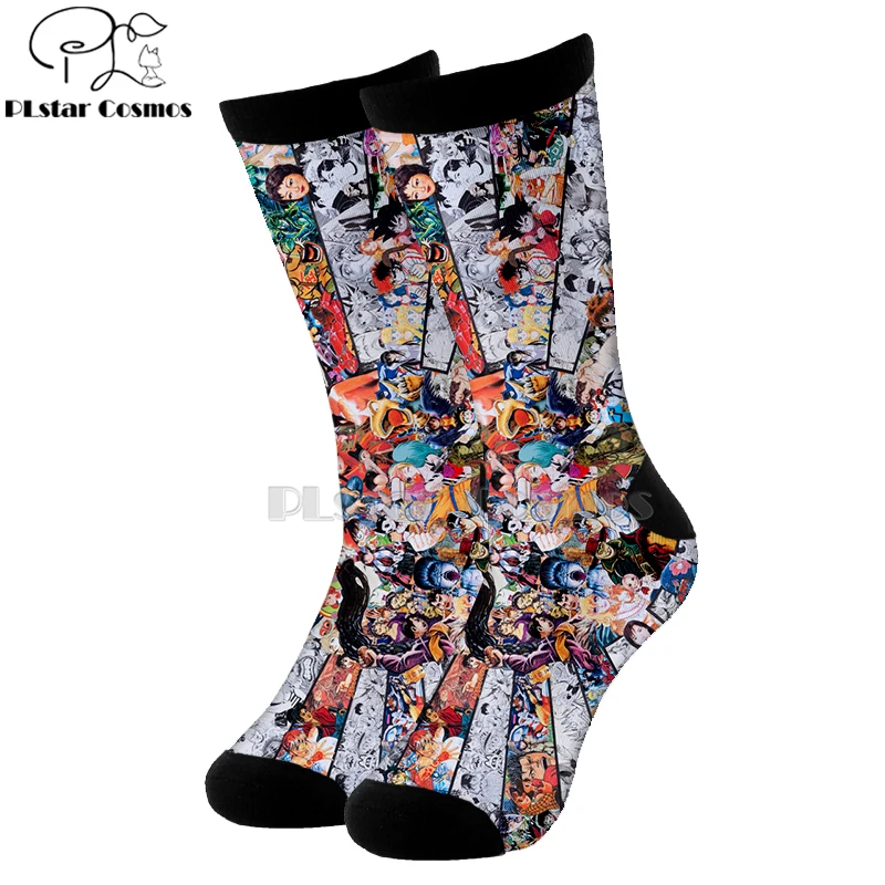 30 Plstar Cosmos комиксы Marvel Халк Тор Капитан Америка dc хлопковые носки мультфильм 3d печати носки высокие носки для мужчин и женщин высокое качество - Цвет: 30