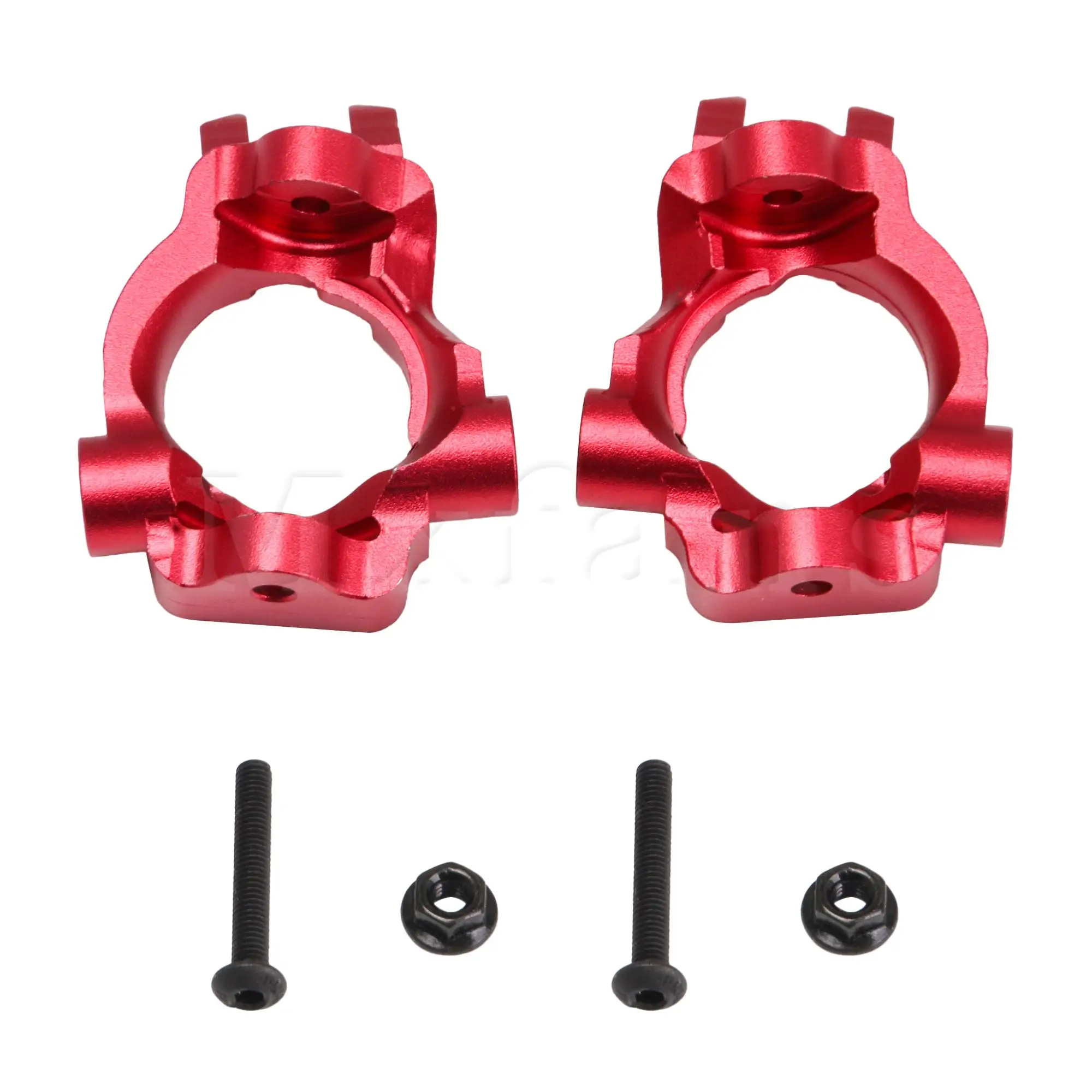 Красный алюминий 2 шт. Модернизированные RC1:10 задние передние C-втулки замена гаек