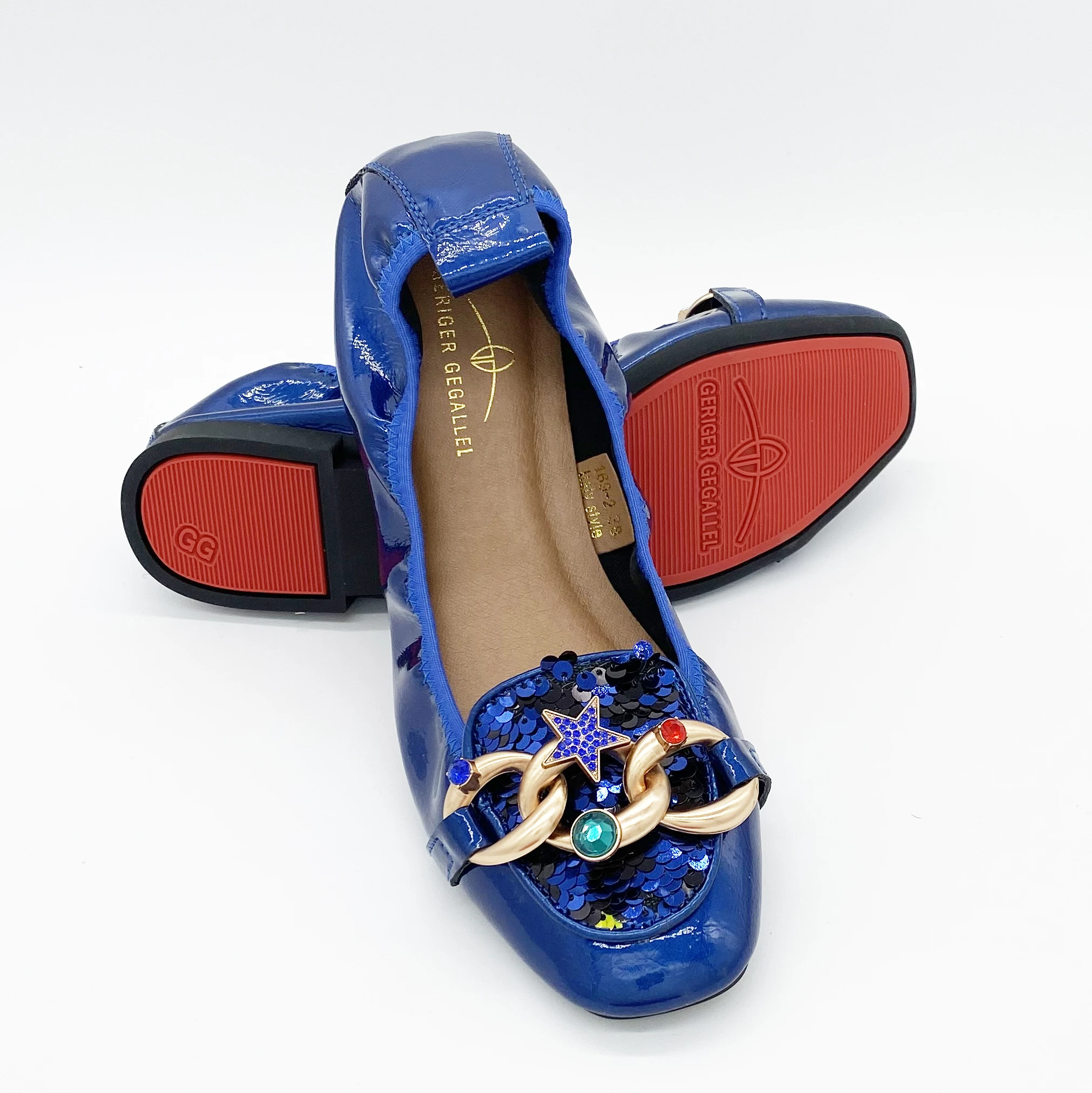 blue shoes womens flats