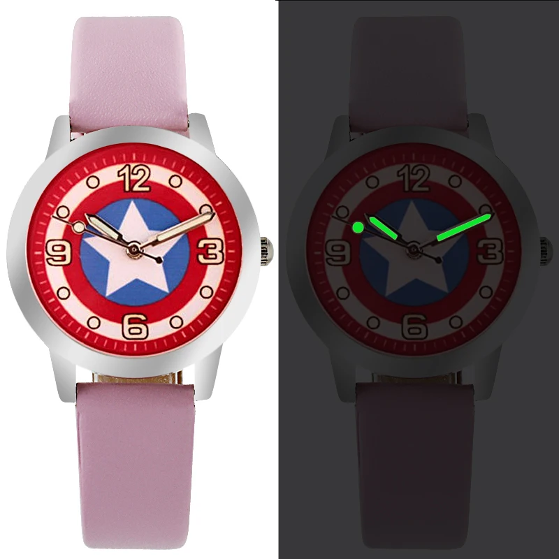 Милые хит продаж часы с героями мультфильмов женские кристаллами для девочек