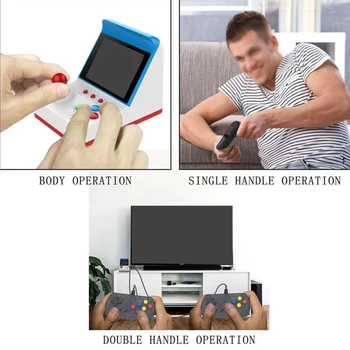 

Mini Entertainment Birthday Gift Video For Kids Family Game Console HDMI Portable USB Joystick Type Handheld Player AV Interface