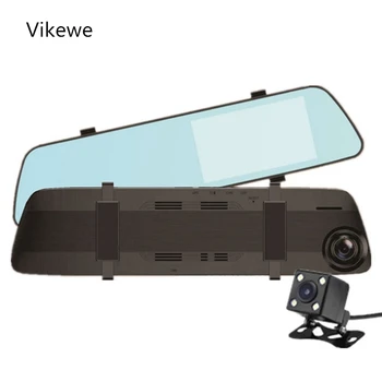 

Full HD 1080P Car Dvr Camera Auto 4.5 Inch Rearview Mirror Digital Video Recorder Dual Lens Dash Cam Registratory Camcorder