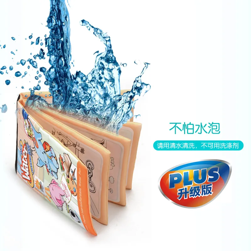 

Water Album of Painting Baby Sketch Book Scene Copy Painting Book Reusable Children Water Canvas Book Drawing Book