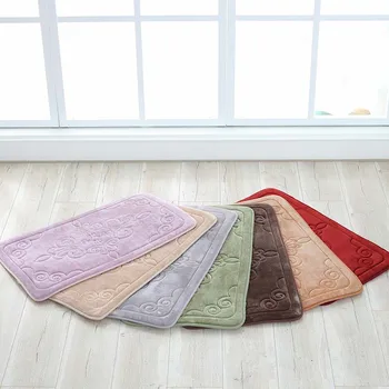 

Kitchen Long Mats Area Rugs Non-slip Absorbent Bathroom Floor Mat Entrance Doormat Bedroom Soft Office Table Footcloth