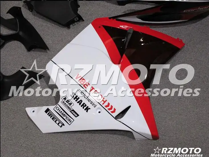 Мотоциклетный обтекатель abs комплект для Honda CBR1100XX BLACKBIRD 1997-2007 корпусные детали формы белый красный Магазин № 0064