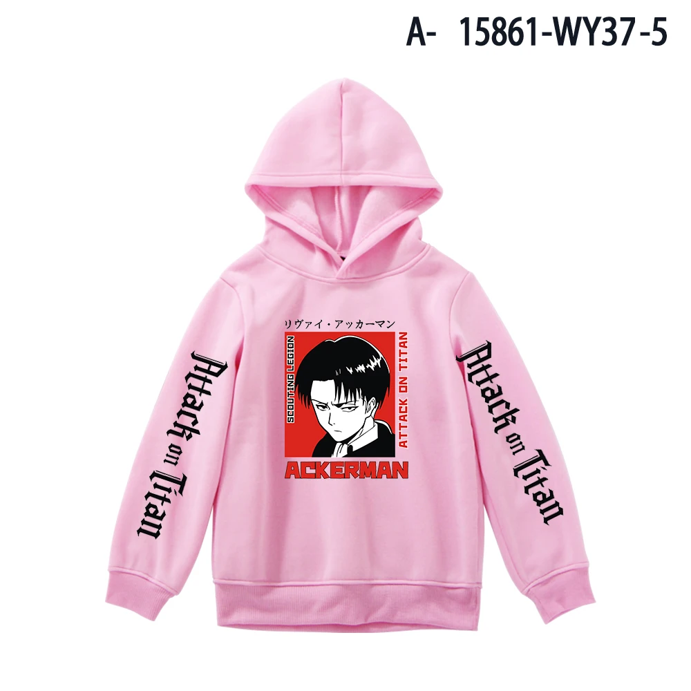 kid in sweatshirt vine 2021 Boys Girls Hoodie Sweatshirt Japan Anime Attack On Titan Cosplay Custome Autumn Children Cotton Fleece Harajuku Tracksuit hoodie for baby boy Hoodies & Sweatshirts