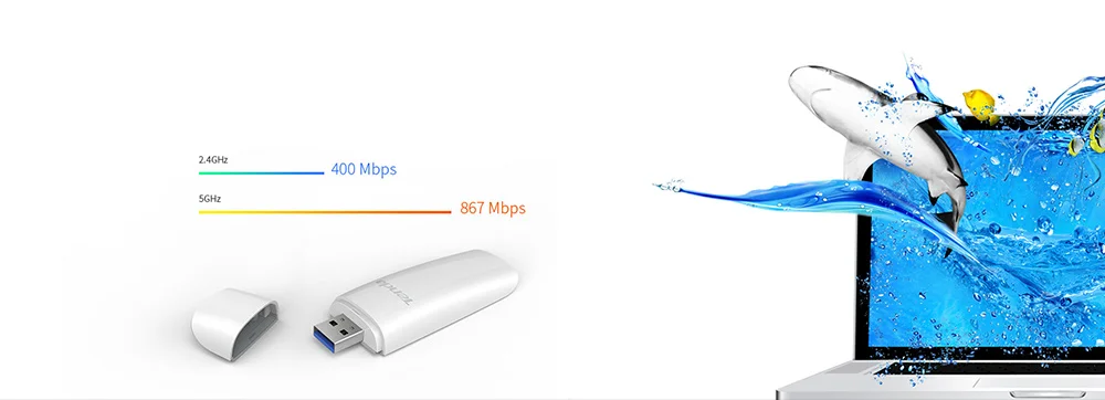 Tenda U12 AC1300Mbps беспроводной Wifi USB адаптер сетевые карты, двухдиапазонный 2,4G/5,0 GHz WiFi USB сеть, USB 3,0, гигабитный маршрутизатор