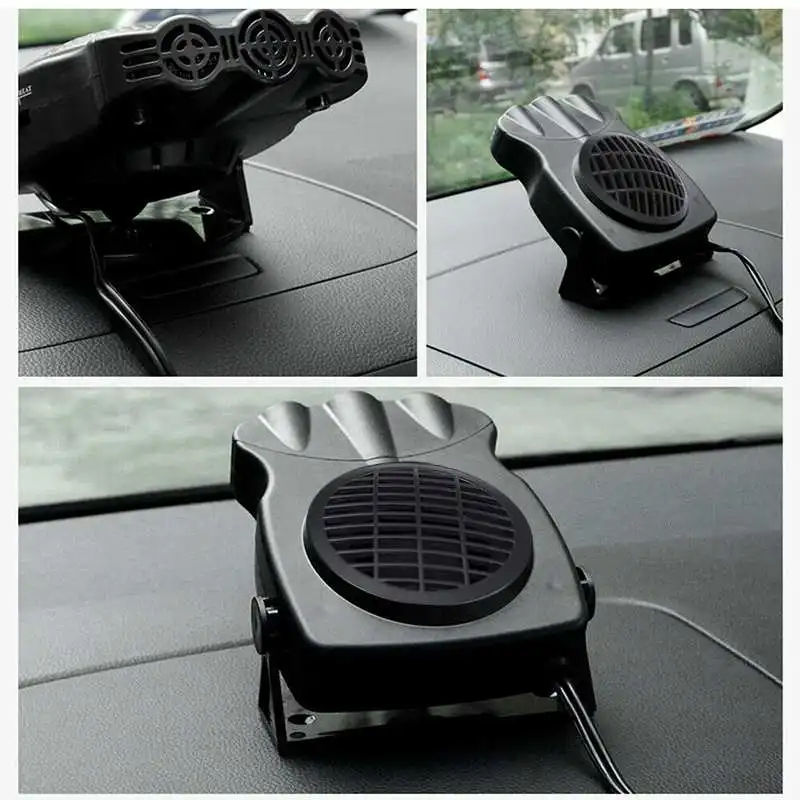 2 в 1 автомобиль hearter 300 Вт авто электрического нагревательного элемента 12/24V Портативный обогревателем вентилятор с выдвижной ручкой салона Электрический нагреватель стекол