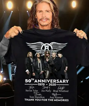

Aerosmith Rock Band 50Th Anniversary Thank You For The Memories Shirt