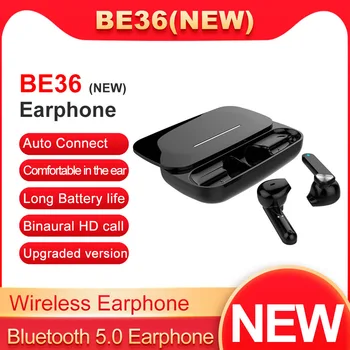 

BE36 Auto Pairing Wireless Earphones Bluetooth 5.0 Noise Reduction Waterproof Touch Operation Earbuds Dropshing For XIaomi