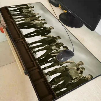 

Walking Dead Natural Rubber Gaming mousepad Desk Mat Free Shipping Large Lock Edge Mouse Pad Gamer Keyboards muismat