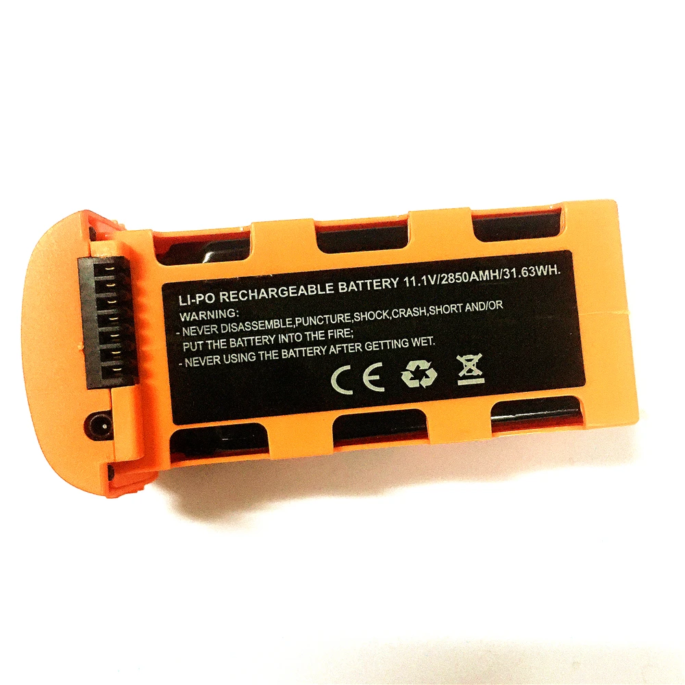 Batterie Drone 3.8V 2600mAh insérée dans un DJI Mavic Mini, prête à l'emploi