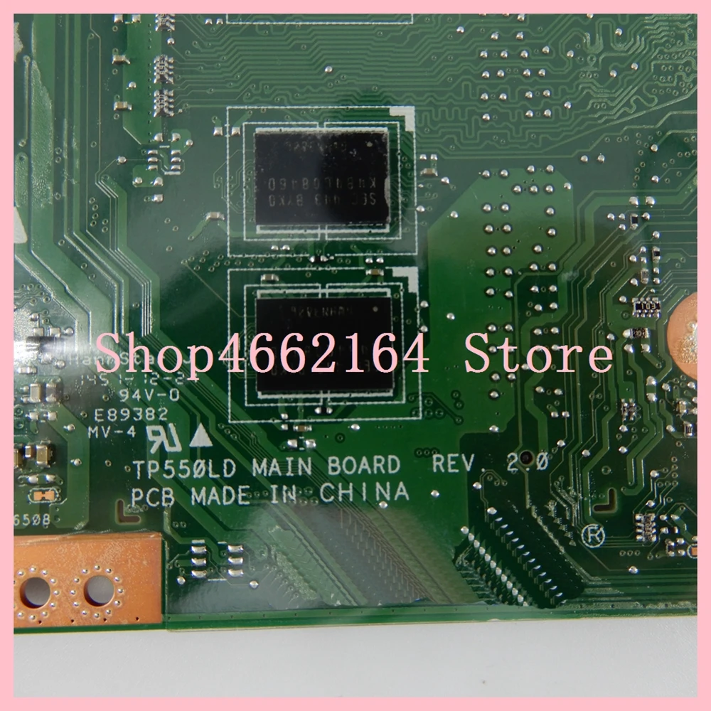  TP550LD Motherboard 4GB RAM i5-4210 CPU GT820M mainboard For ASUS TP550 TP550L TP550LD TP550LJ TP55