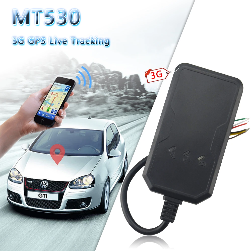 3G GPS трекер MT530 ACC буксируемая сигнализация Поддержка WCDMA/UMTS Отслеживание в