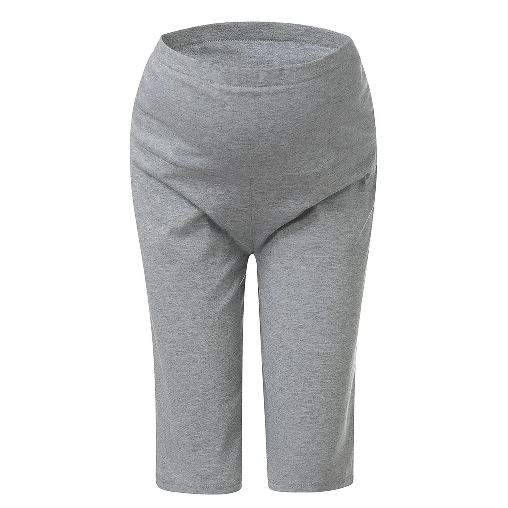 Брюки для беременных женщин; эластичные брюки для беременных; осенние брюки из полиэстера; широкие прямые универсальные брюки для отдыха; Y1023 - Color: GY