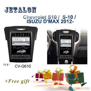 

Tesla Screen 11.6" Car GPS For ISUZU MU-X Chevrolet S10 Radio Bluetooth D-MAX Multimedia Player PX6 Android 9.0 Navigation