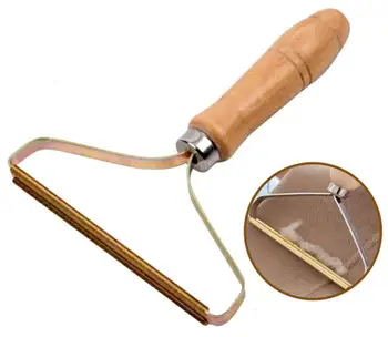 

Practical Manual Lint Removers Metal Wooden Handles Clothes Shaver Coat Sweater Hairball Removers Fit Home Tools SN2712