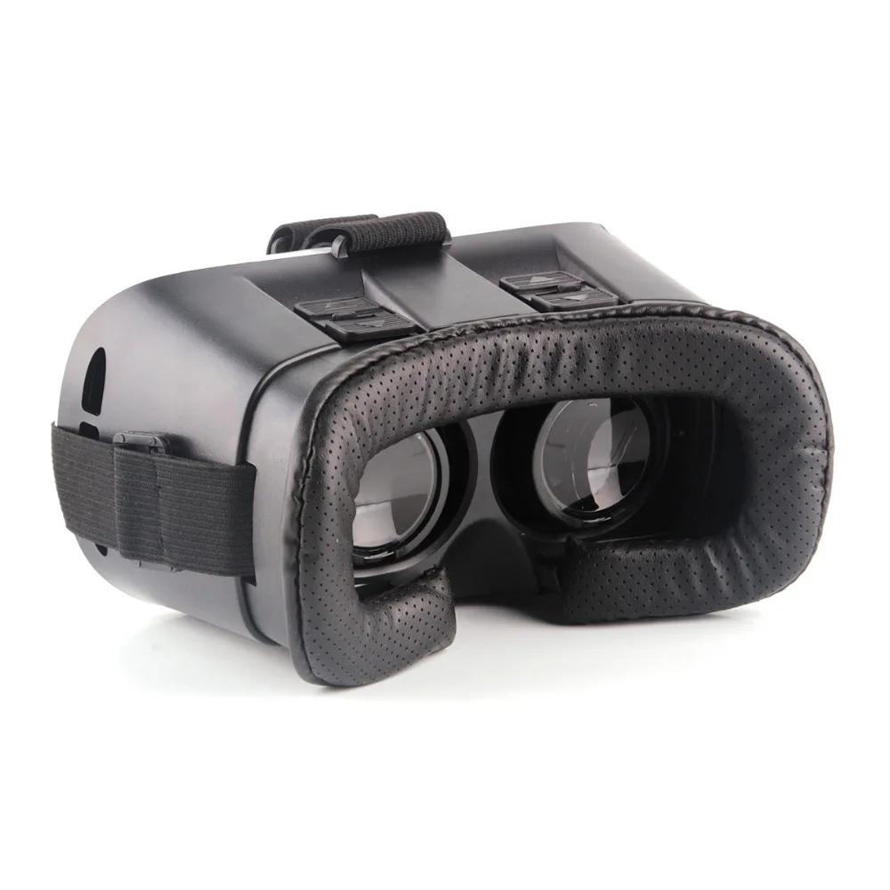 New VR 2.0 Version Head Mount Plastic Virtual Reality Glasses 3D Game Movie for 3.5\