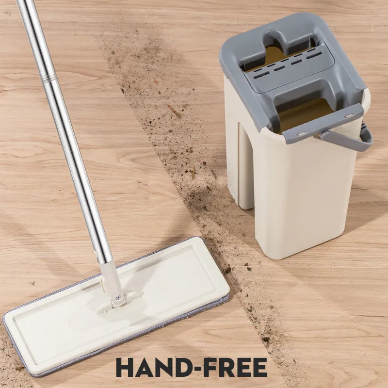 Squeeze Mop for Washing Floor with Bucket Wonderlife Store Cleaning Lazy Wipe Help Wiper Tools Lightning Offers Practical Home
