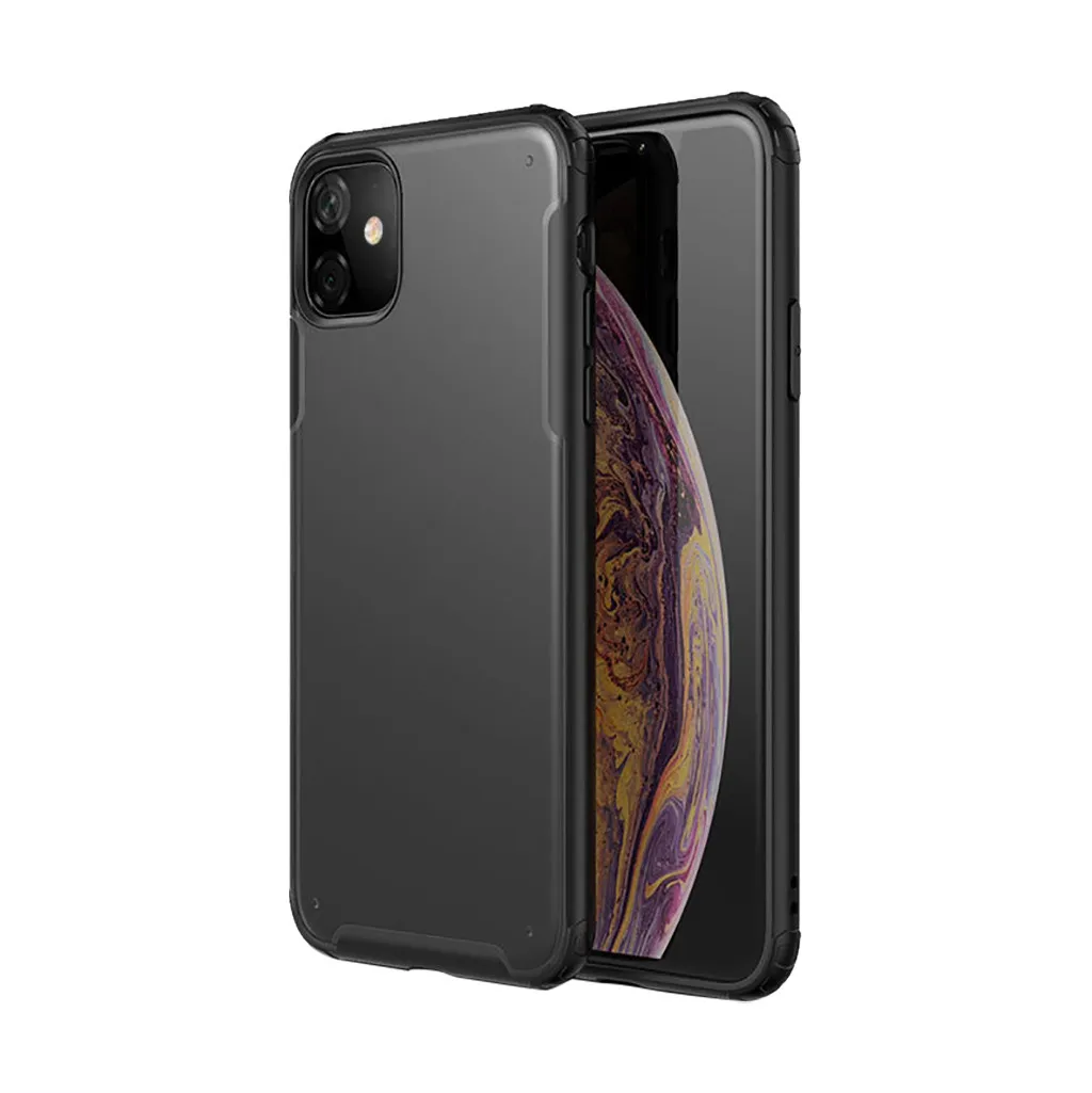 Ouhaobin чехол для телефона для iPhone 11 ультра тонкий ударопрочный прозрачный резиновый ЖЕСТКИЙ чехол из поликарбоната для iPhone 11 Pro для iPhone 11 Pro Max