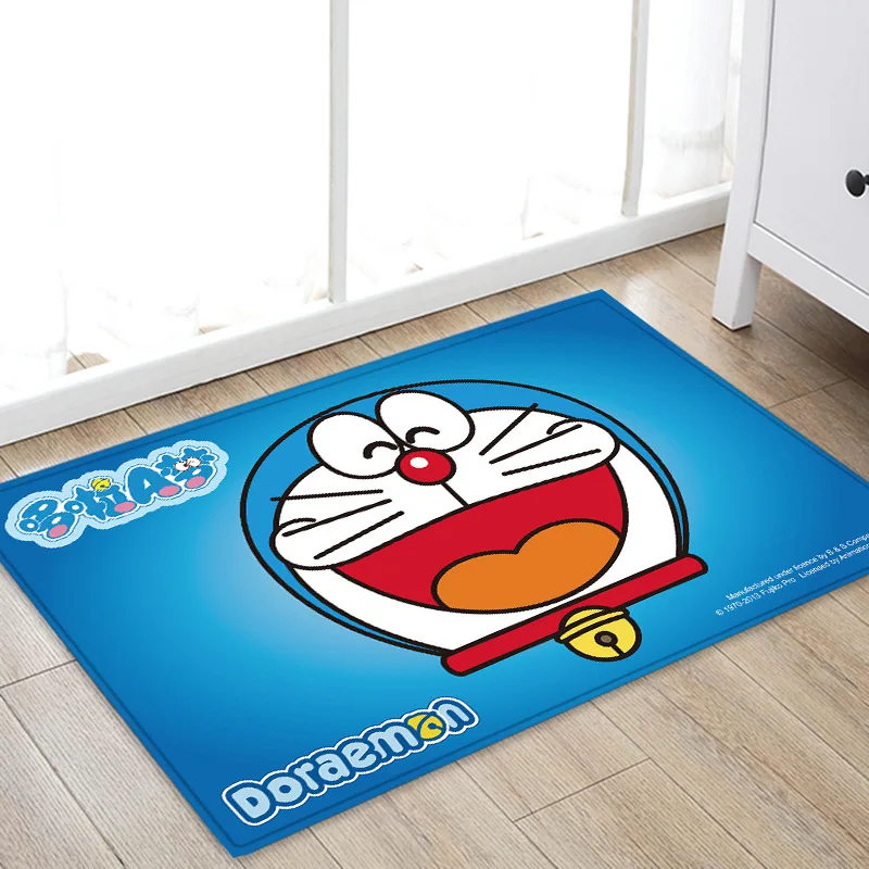 Маленький ковер Doraemon индивидуальный коврик с рисунком из аниме украшения для дома ковры мультяшный коврик для спальни коврики для ванной плюшевые коврики коврик для двери