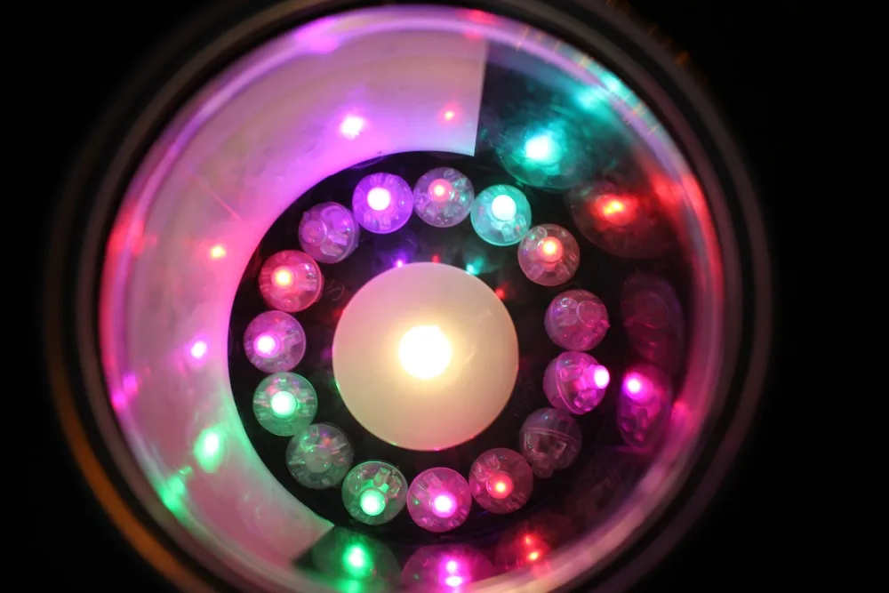 Круглые светодиодные лампы Led вспышкой шар светильник продолжительное время