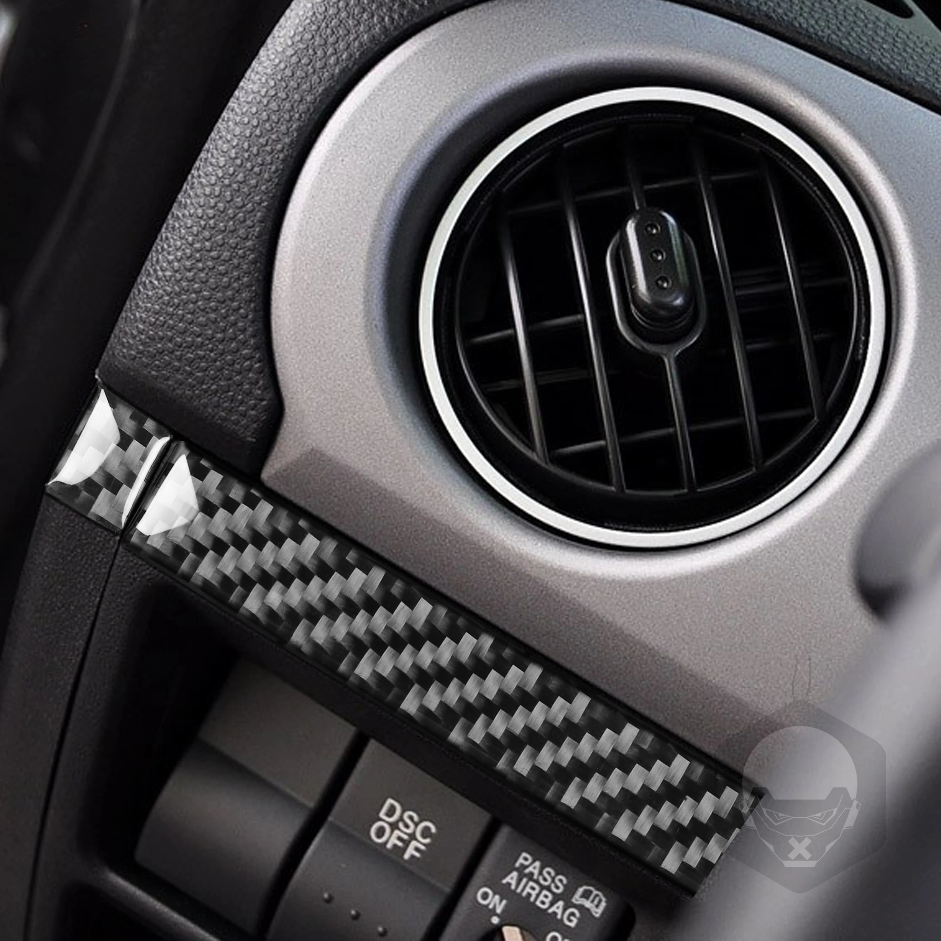 2-tür Dry Carbon Fiber Seite Tür Griff Trim Abdeckung Für Mazda Miata MX-5  MX5 2016-2019 2020 2021 außen Auto Zubehör - AliExpress