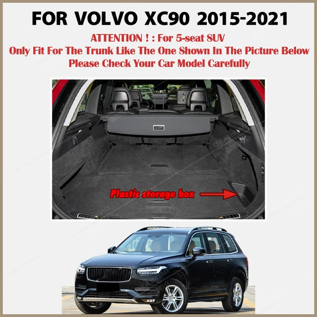 Kofferraum matte für Volvo XC90 Fünf sitze 2015 2016 2017 2018