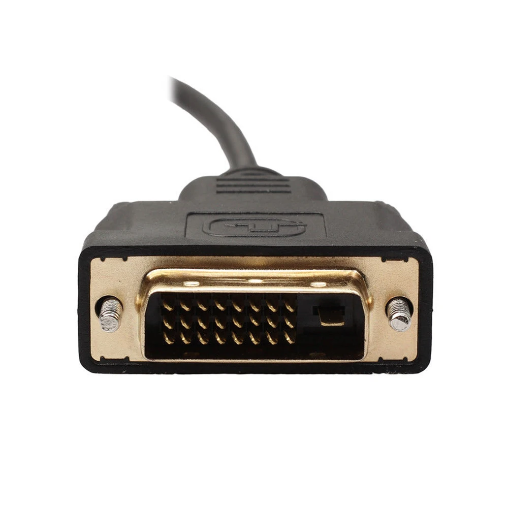 1 м/1,8 м DVI кабель-удлинитель HD DVI 24+ 1 Pin кабель со штыревыми соединителями на обоих концах для подключения HDMI, DVI кабели шнур провода линии Медь ядро для монитора компьютера ПК проектор