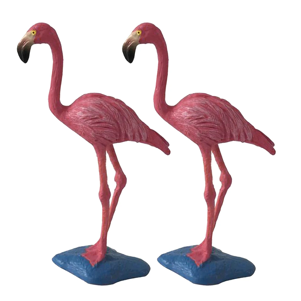 2Pcs Artificial Flamingo for Wedding Decoration Party Accessories
